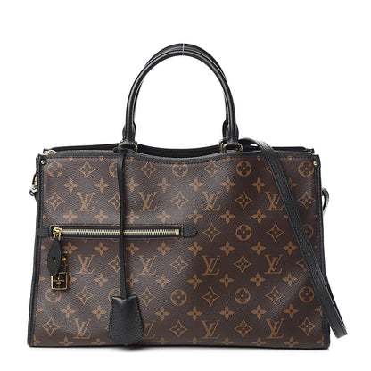 Louis Vuitton Monogram Popincourt MM Black 1 of 12