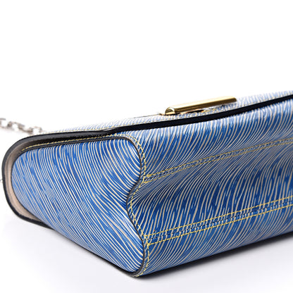 Louis Vuitton Epi Twist Shoulder Bag PM Denim Light 8 of 9