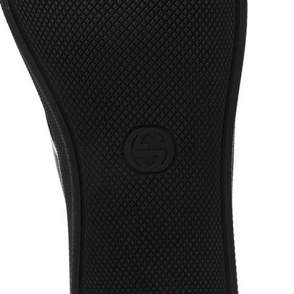 Gucci GG Supreme Monogram Mens Slip On Sneaker 12 Black 7 of 10