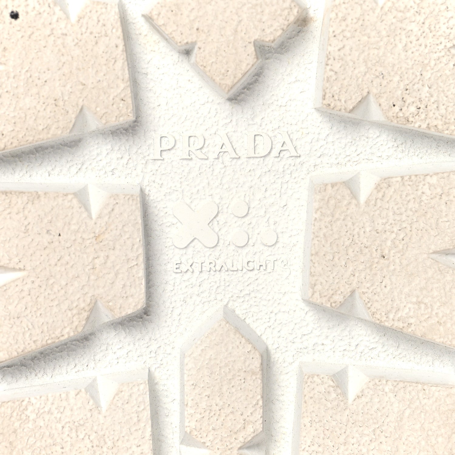 Prada EVA Rubber Buckled Lug Sole 20mm Thong Sandals 39 Papaya 7 of 12