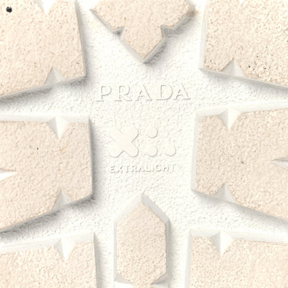 Prada EVA Rubber Buckled Lug Sole 20mm Thong Sandals 39 Papaya 7 of 12