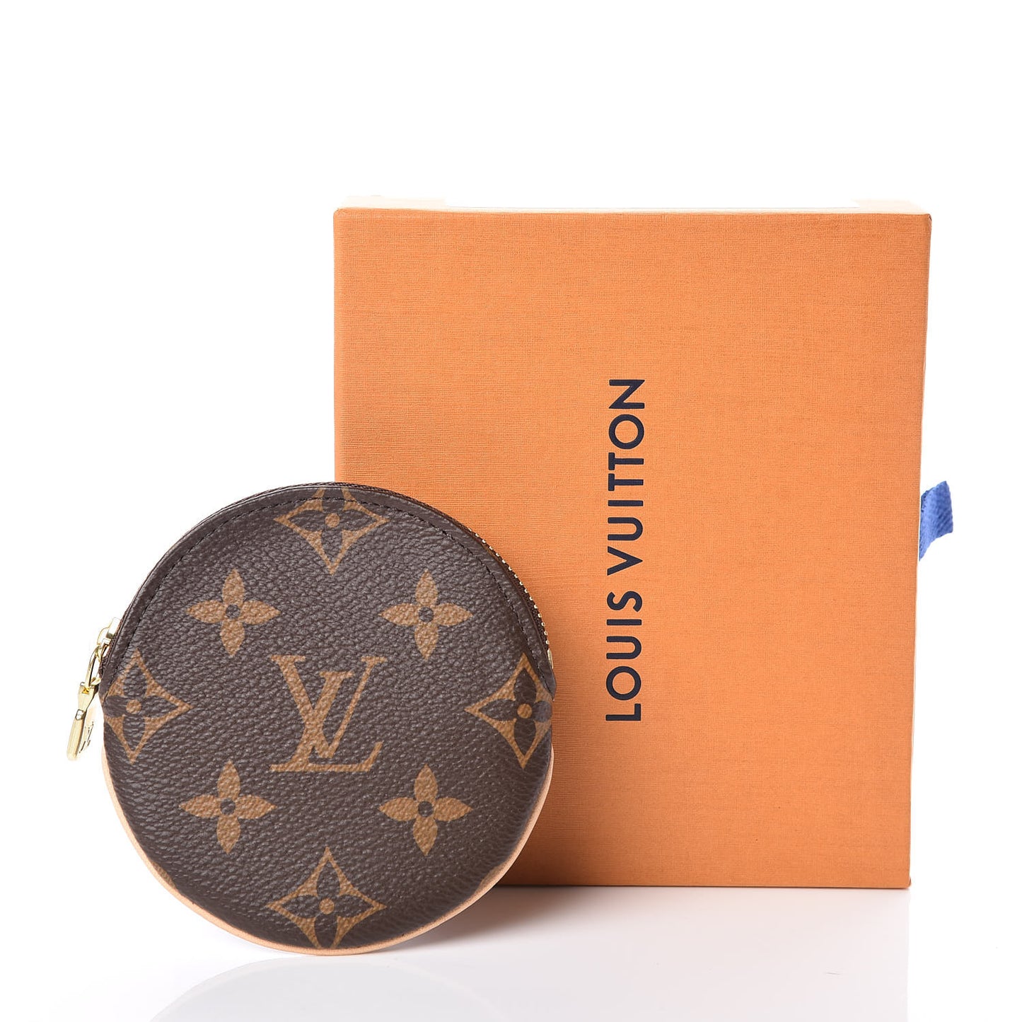 Monogram Round Coin Purse