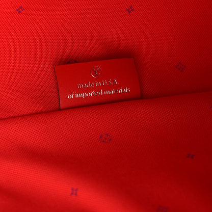 Louis Vuitton Monogram Escale Neverfull MM Rouge 6 of 12