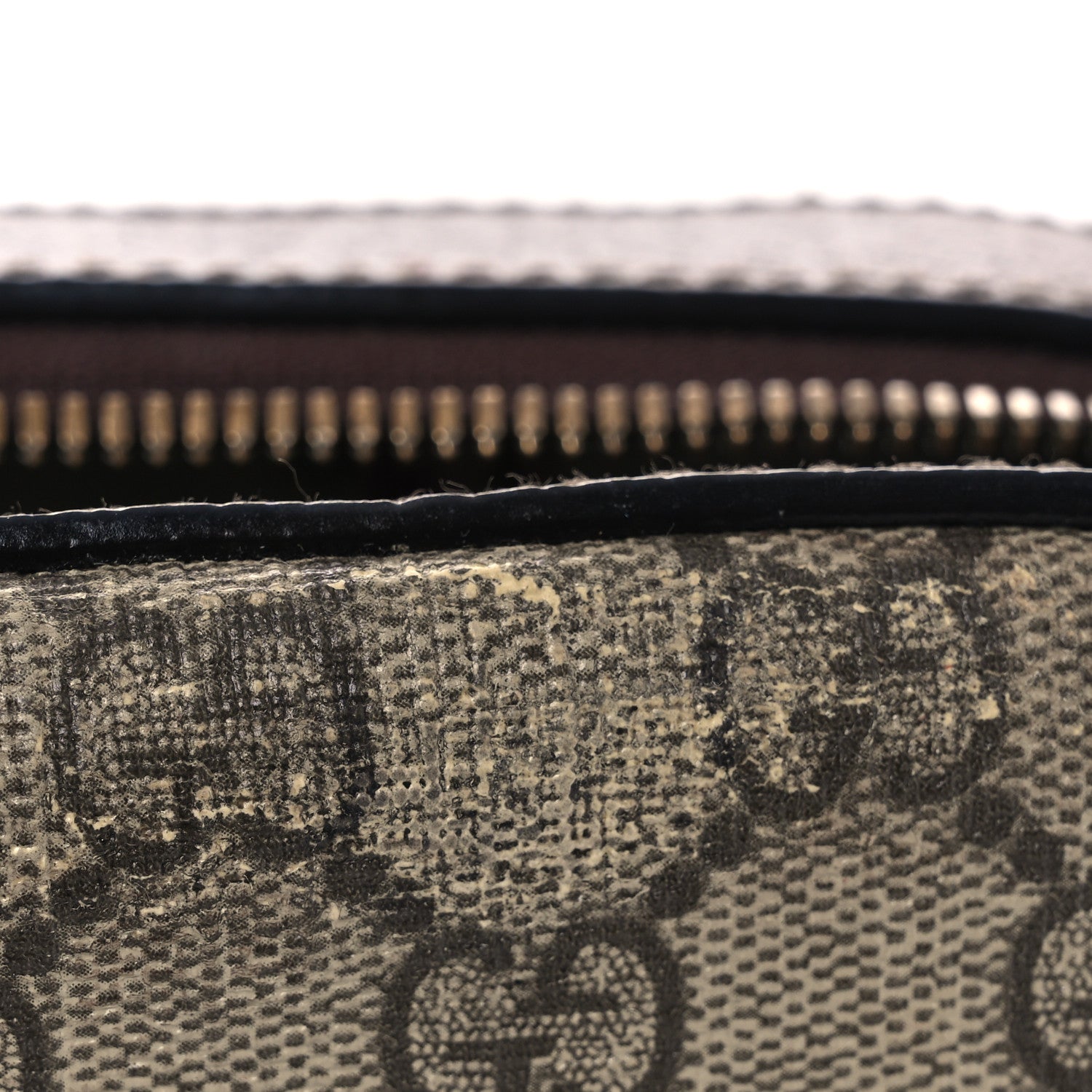Gucci GG Supreme Monogram Web Neo Vintage Shoulder Bag Beige New Acero Crop 12 of 12