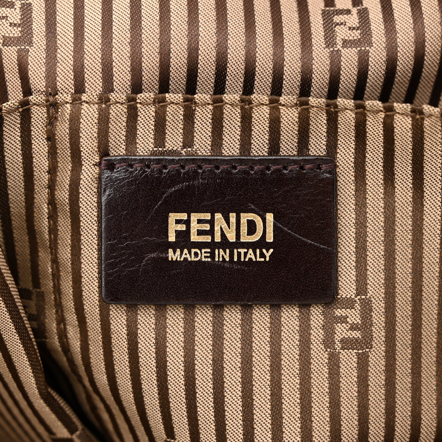 Fendi Calfskin Colorblock Large Chameleon Tote Biscotto 5 of 9