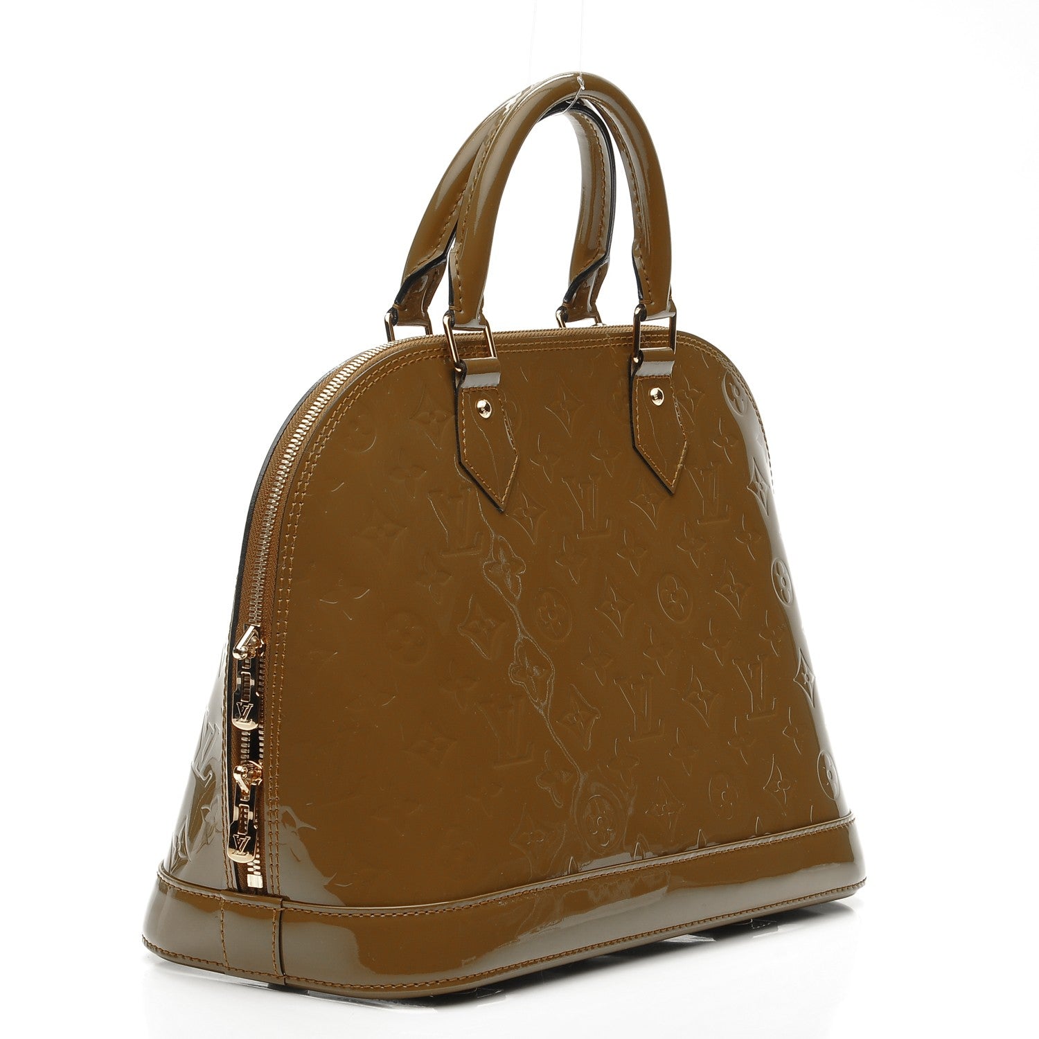 Louis Vuitton Vernis Alma PM Vert Olive 3 of 6