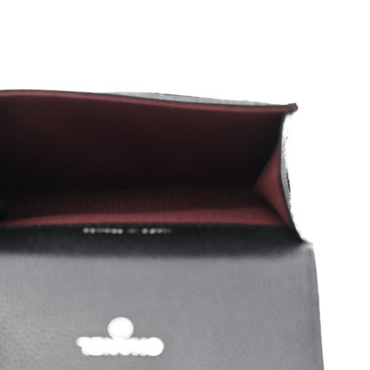 Chanel Caviar Quilted Flap Card Holder Wallet Black 5 of 9