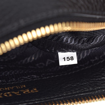 Prada Vitello Daino Small Belt Bag Black 8 of 9