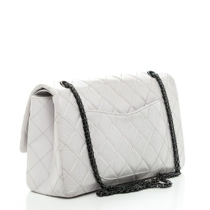 Chanel Aged Calfskin 2.55 Reissue 227 Flap White 3 of 11