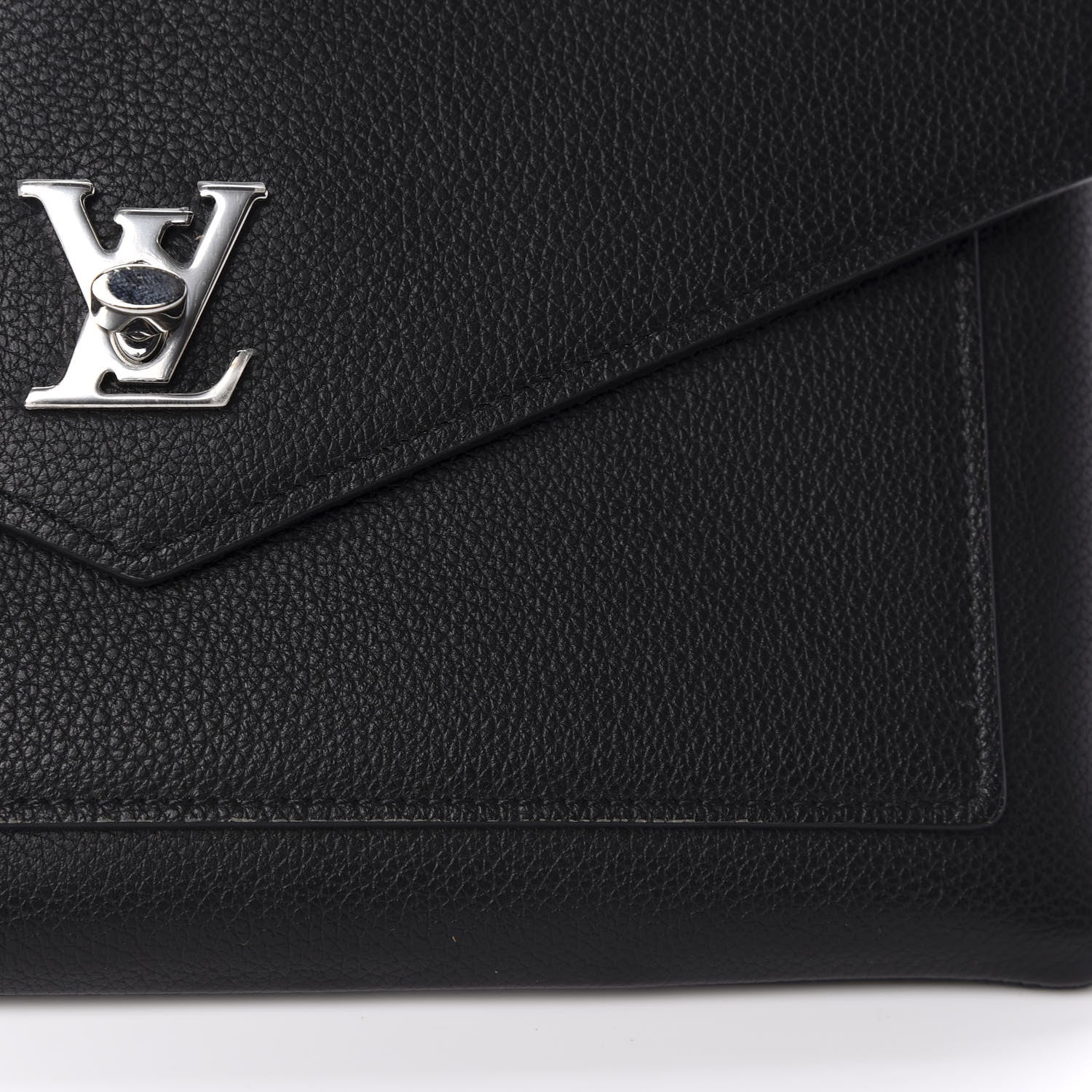 Louis Vuitton Soft Calfskin My Lockme Pochette Black 11 of 11