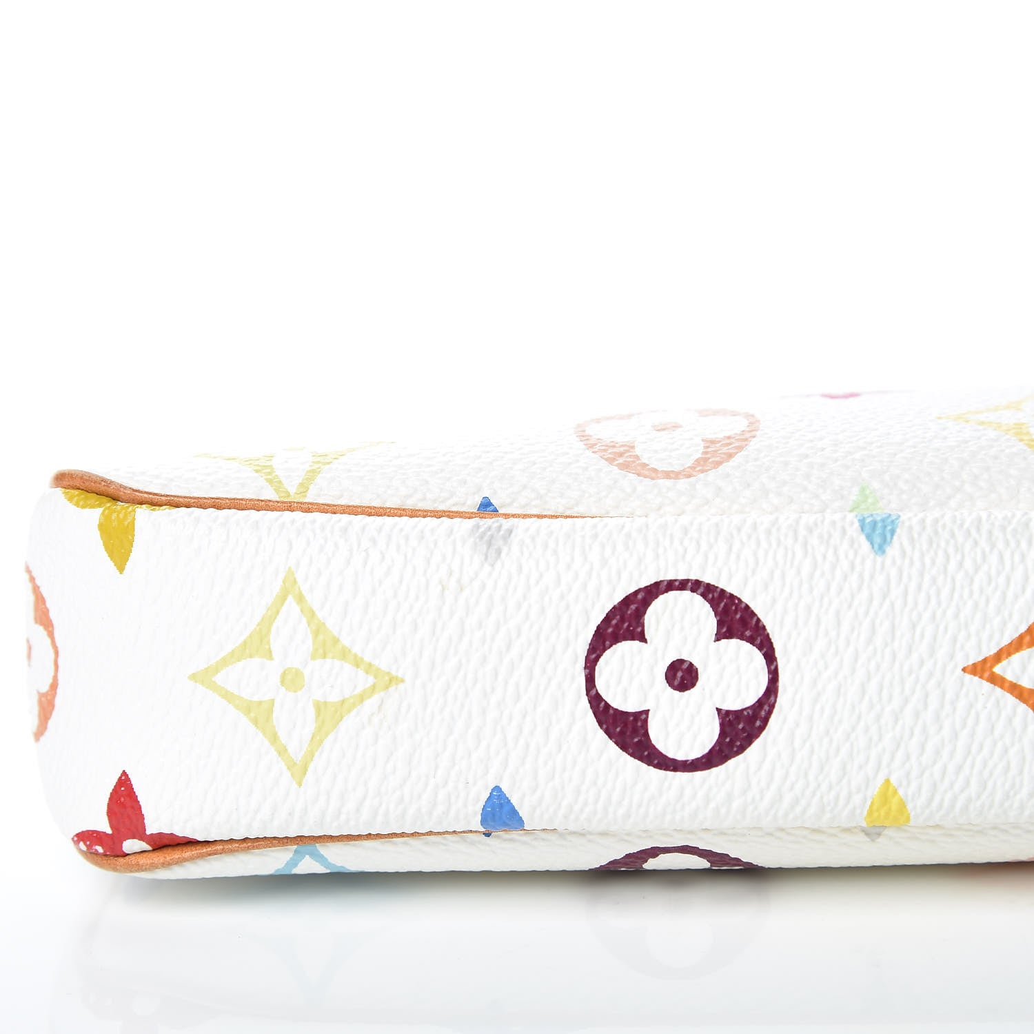 Louis Vuitton Monogram Multicolor Pochette Accessories White 7 of 14