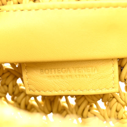 Bottega Veneta Crochet Nappa Shoulder Bag Yellow 6 of 9