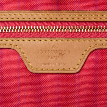 Louis Vuitton Damier Azur Delightful MM Pink 6 of 10
