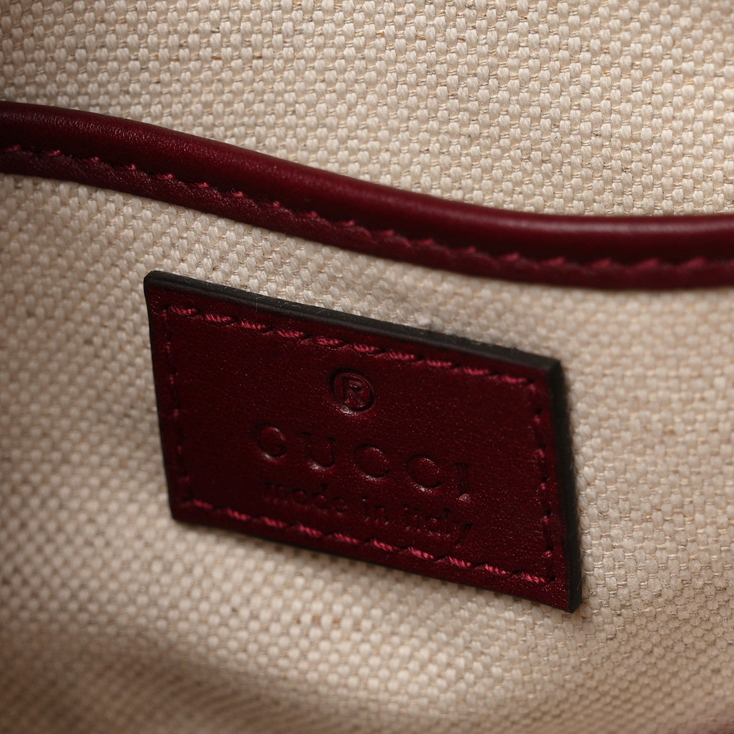 Gucci Arabella Calfskin Horsebit 1955 Shoulder Bag Rosso Ancora 6 of 10