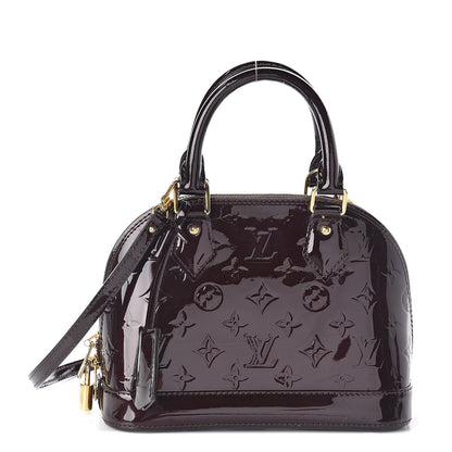 Louis Vuitton Vernis Alma BB Amarante 1 of 8