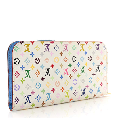 Louis Vuitton Monogram Multicolor Insolite Wallet White Raisin 3 of 8