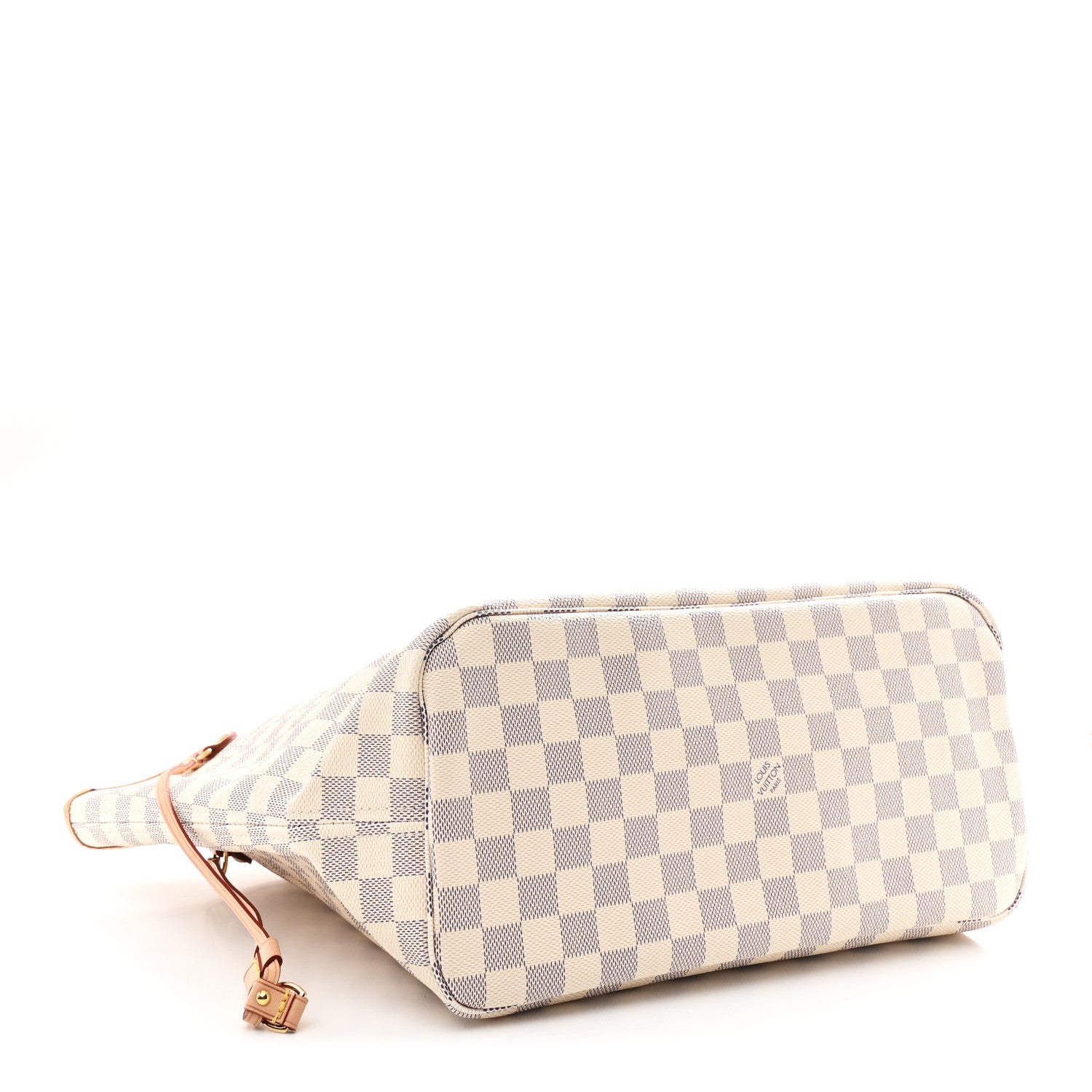 Louis Vuitton Damier Azur Neo Neverfull MM Rose Ballerine 5 of 10