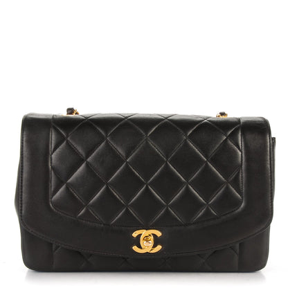 Chanel Lambskin Medium Single Flap Black 1 of 8