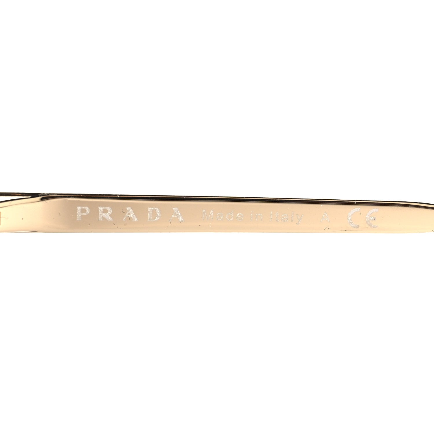 Prada Acetate Metal Cinema Sunglasses SPR 12Q Black 5 of 7