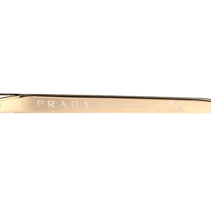 Prada Acetate Metal Cinema Sunglasses SPR 12Q Black 5 of 7