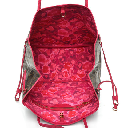 Louis Vuitton Monogram Articles de Voyage Ikat Neverfull GM Rose Indien 5 of 12