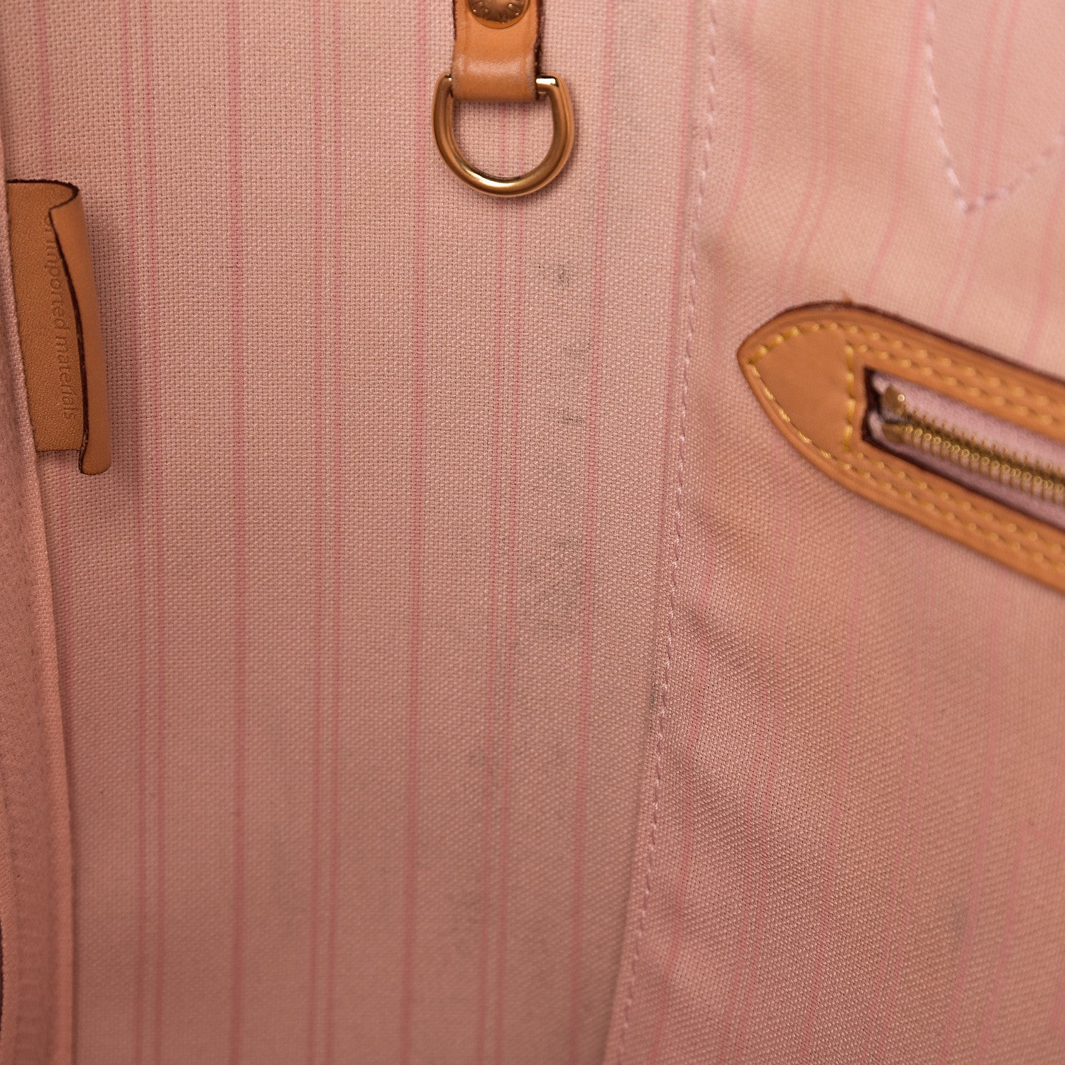 Louis Vuitton Damier Azur Neo Neverfull MM Rose Ballerine 15 of 20