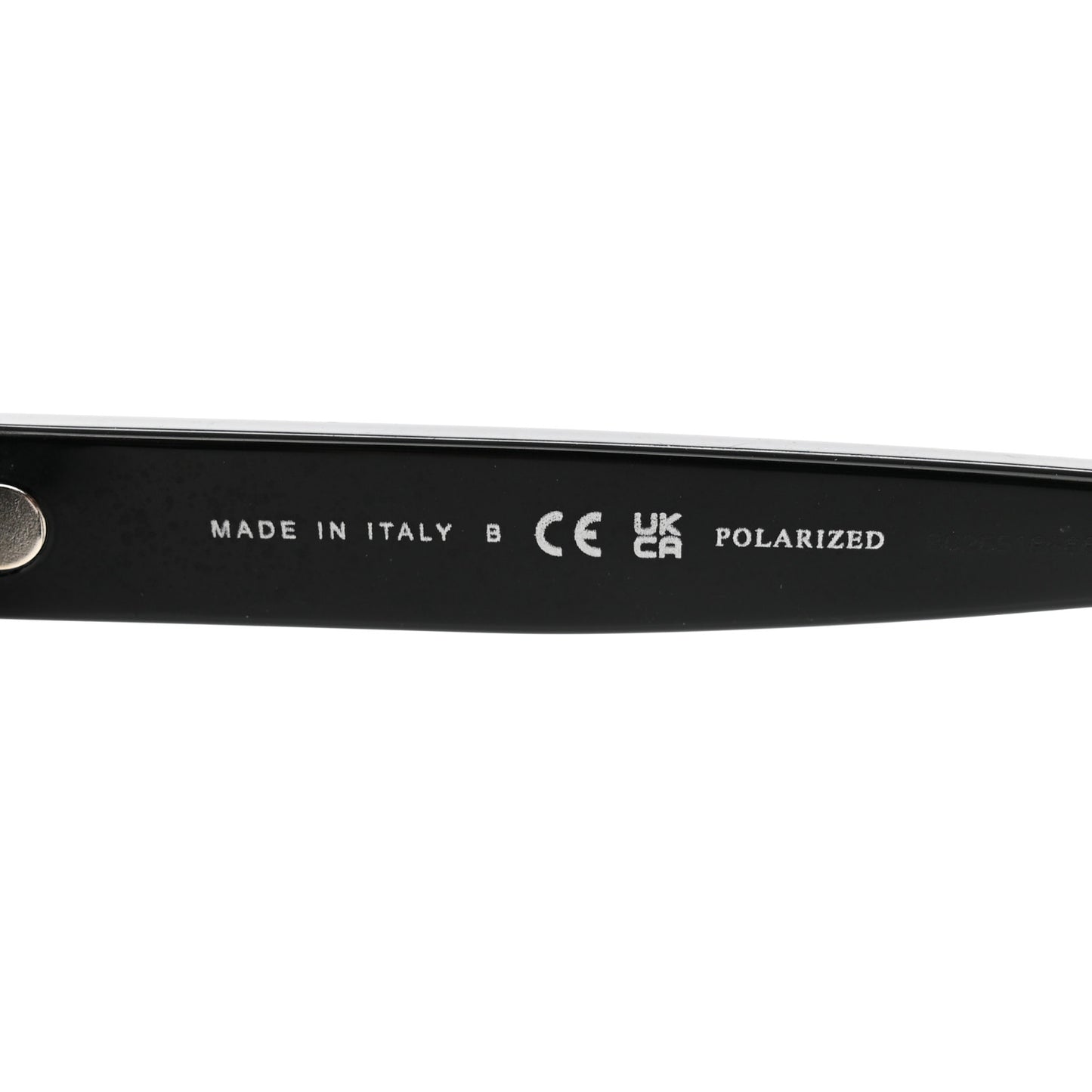Acetate Polarized Square Sunglasses 5417 Black