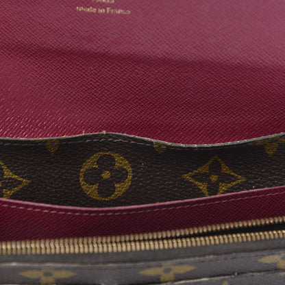 Louis Vuitton Monogram Emilie Wallet Fuchsia 8 of 17