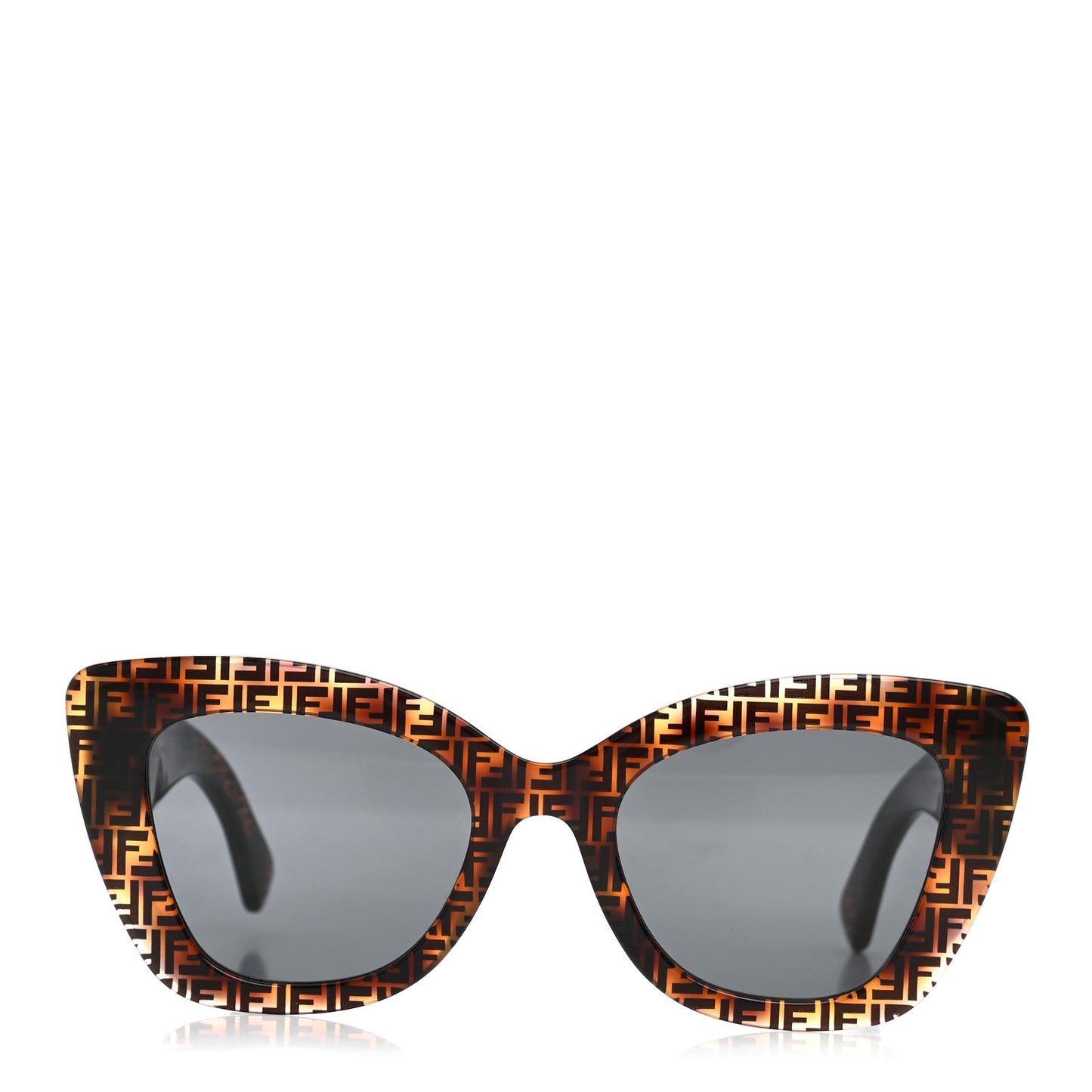 Acetate F is Fendi FF 51mm Cat Eye Sunglasses 0327/S  Tortoise Camouflage