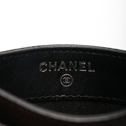 Chanel Caviar Timeless CC Card Holder Black 6 of 8