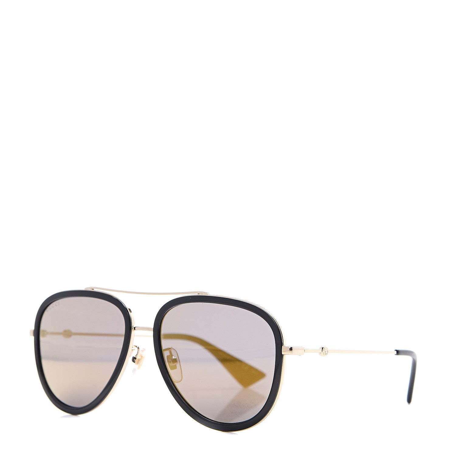 Gucci Web Aviator Sunglasses GG0062S Black 1 of 9