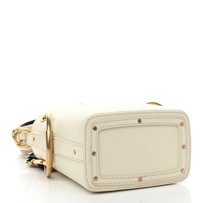 Chloe Smooth Calfskin Mini Roy Bucket Bag Natural White 4 of 12