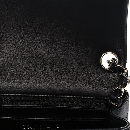 Chanel Lambskin Quilted Mini Square Flap Black 13 of 14