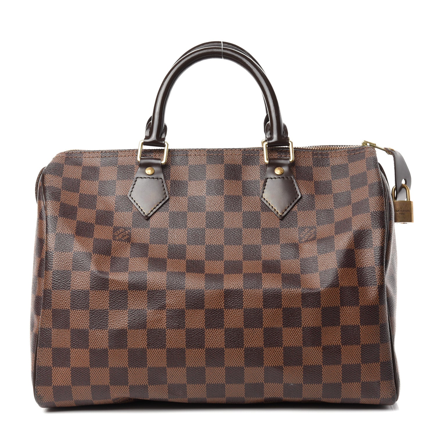 Louis Vuitton Damier Ebene Speedy 30 1 of 9