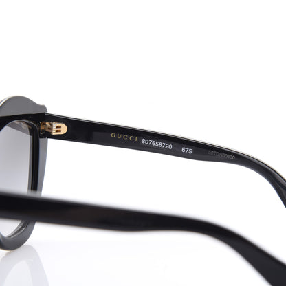 Gucci Crystal Cat Eye Sunglasses GG0118S Black 6 of 8