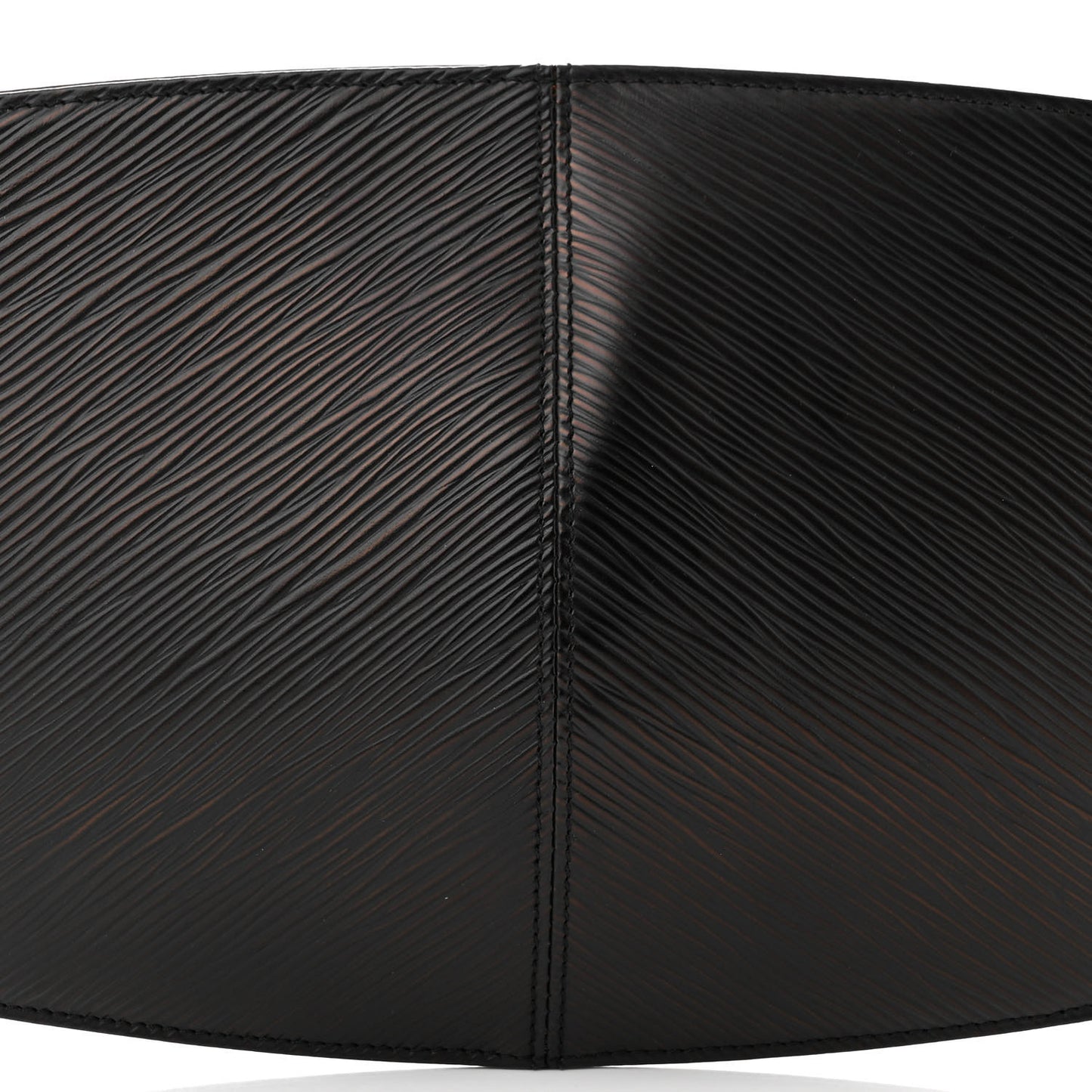 LOUIS VUITTON Epi Demi Lune Pochette Black