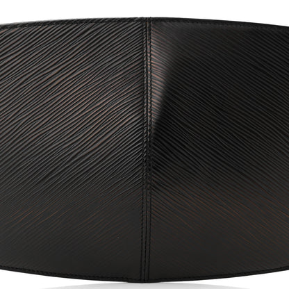 Louis Vuitton LOUIS VUITTON Epi Demi Lune Pochette Black 7 of 9