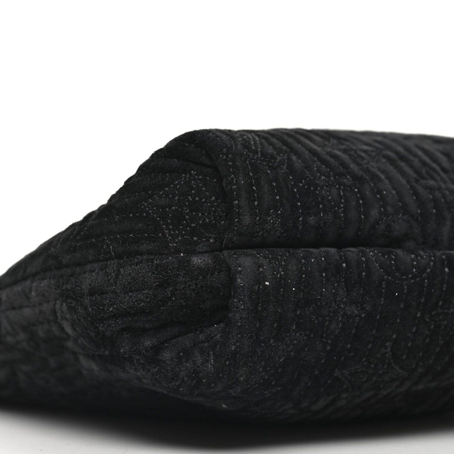 Louis Vuitton Suede Monogram Motard Afterdark Clutch Black 8 of 9
