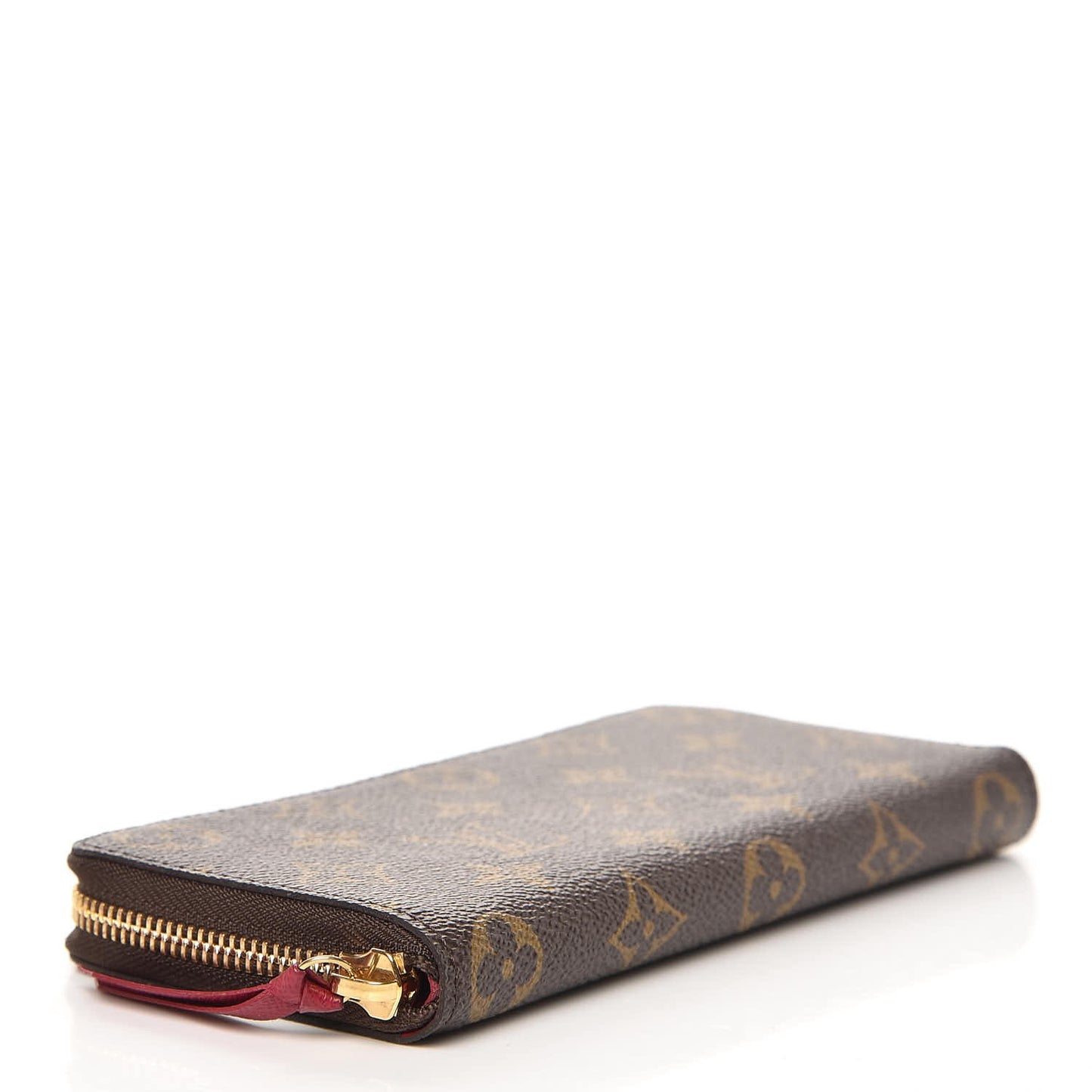 Monogram Clemence Wallet Fuchsia