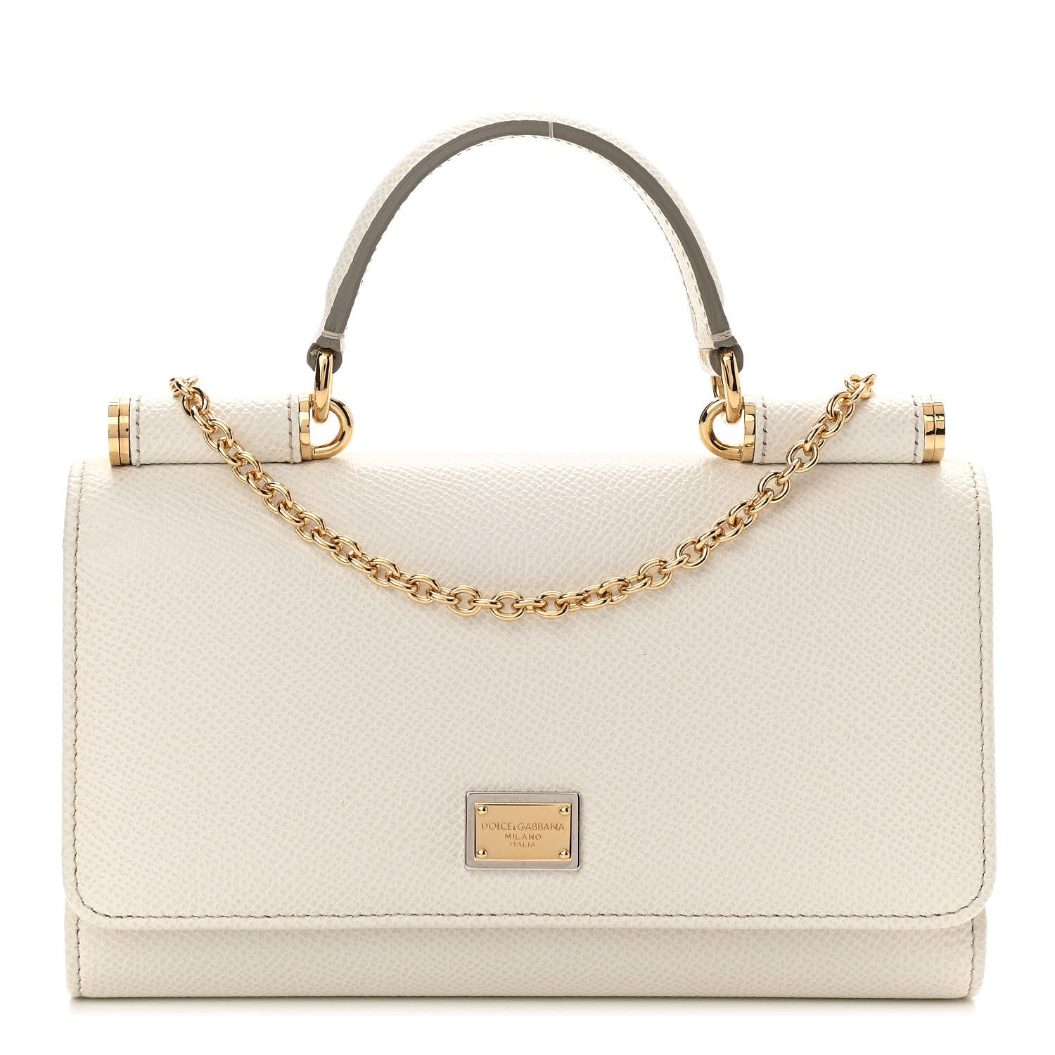 Dolce & Gabbana Dauphine Mini Von Bag White 1 of 12
