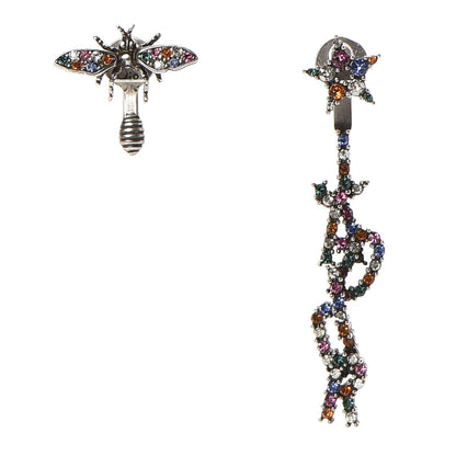 Christian Dior Palladium Crystal J'adior Earrings Multicolor 1 of 6