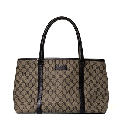 Gucci GG Plus Monogram Medium Joy Tote Dark Brown 2 of 15