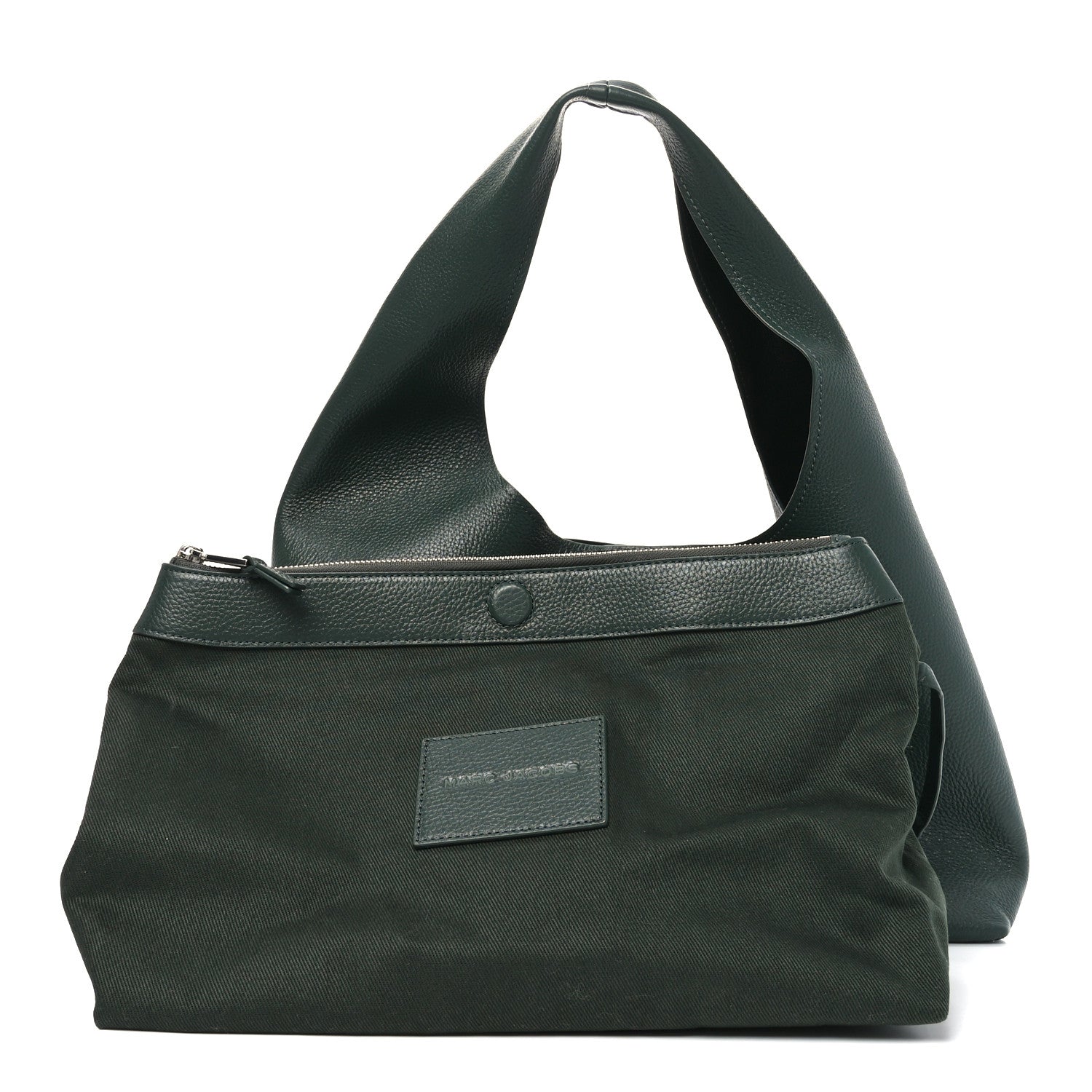 Marc Jacobs Grained Calfskin Medium The Sack Bag Ivy 1781071