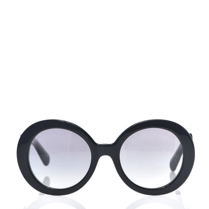 Prada Baroque Sunglasses SPR 27N Black 2 of 8