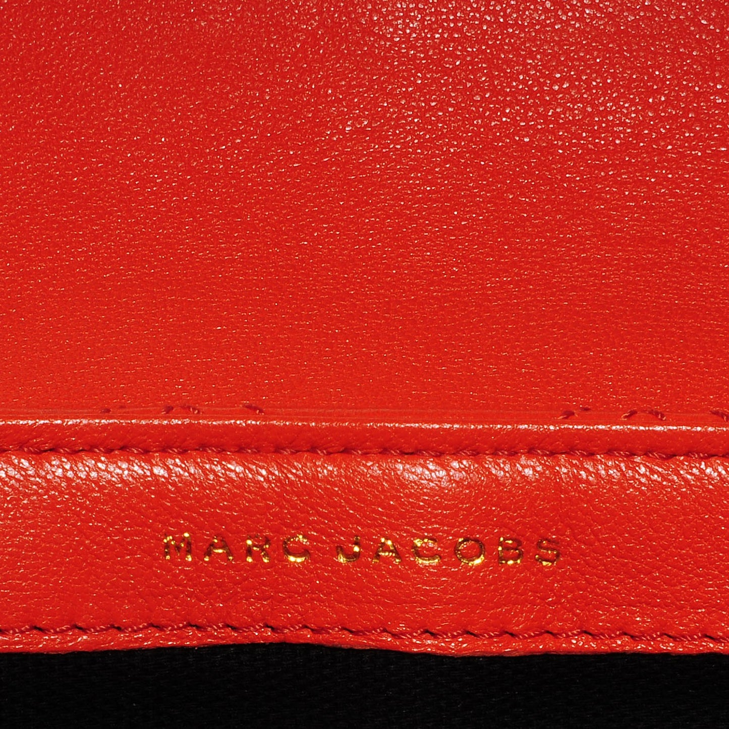 Quilted Lambskin The Small Single Flap Orange