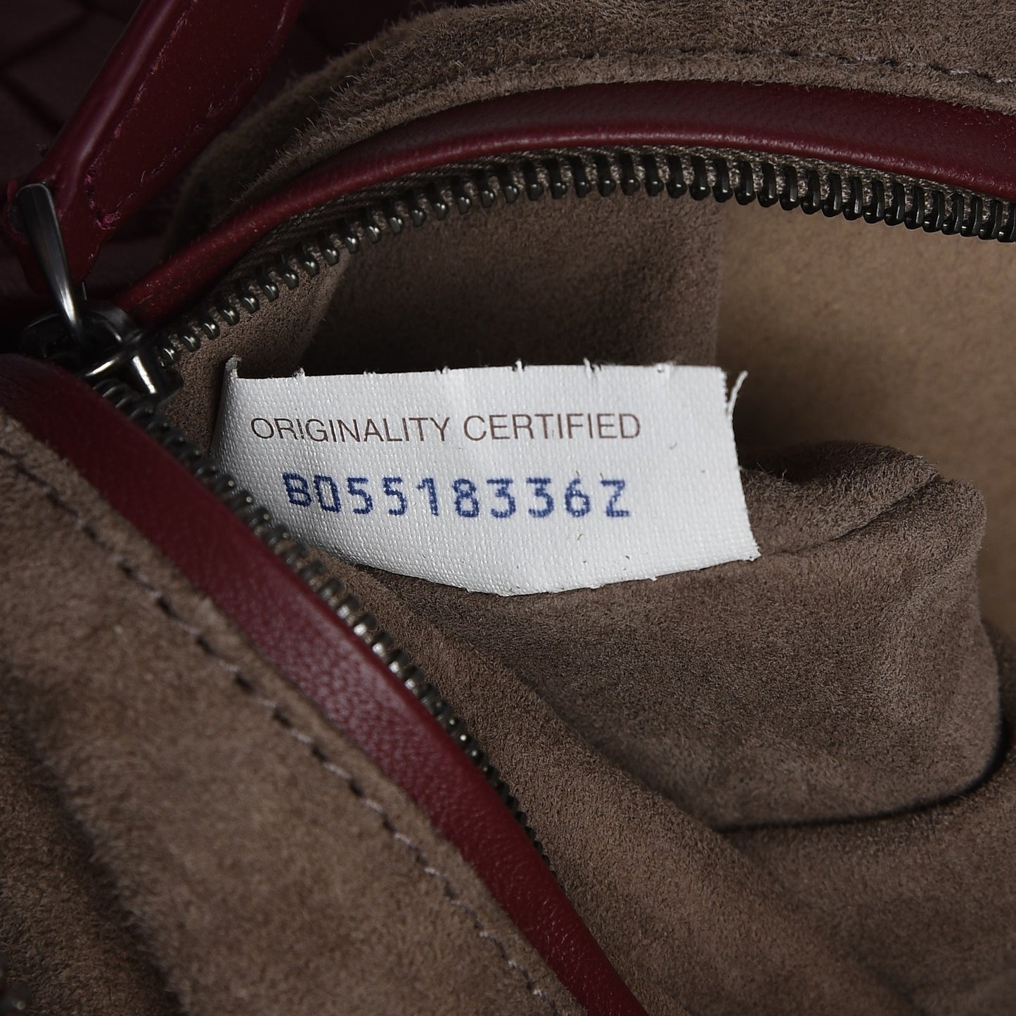 Nappa Intrecciato Large Veneta Hobo Barolo