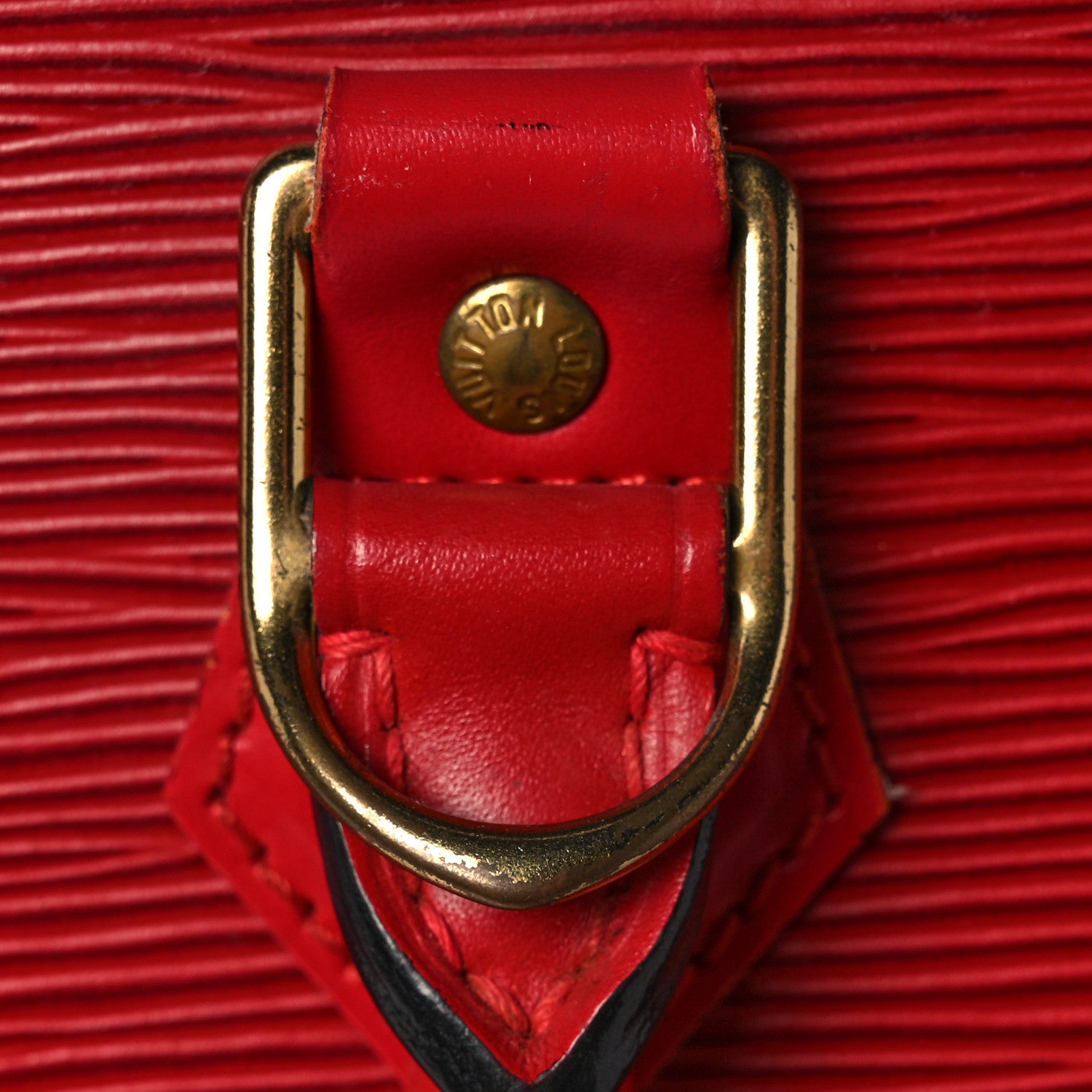 Louis Vuitton Epi Alma PM Castillan Red 23 of 23