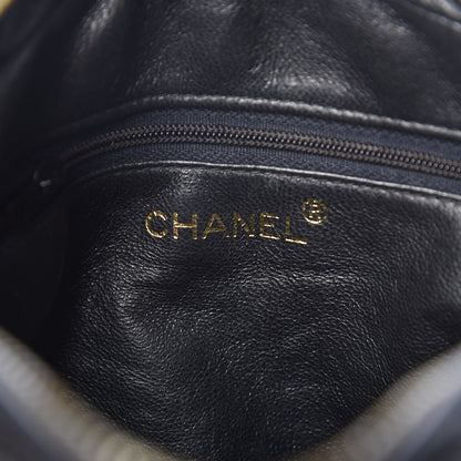 Chanel Patent Quilted Tassel Camera Case Black 6 of 10