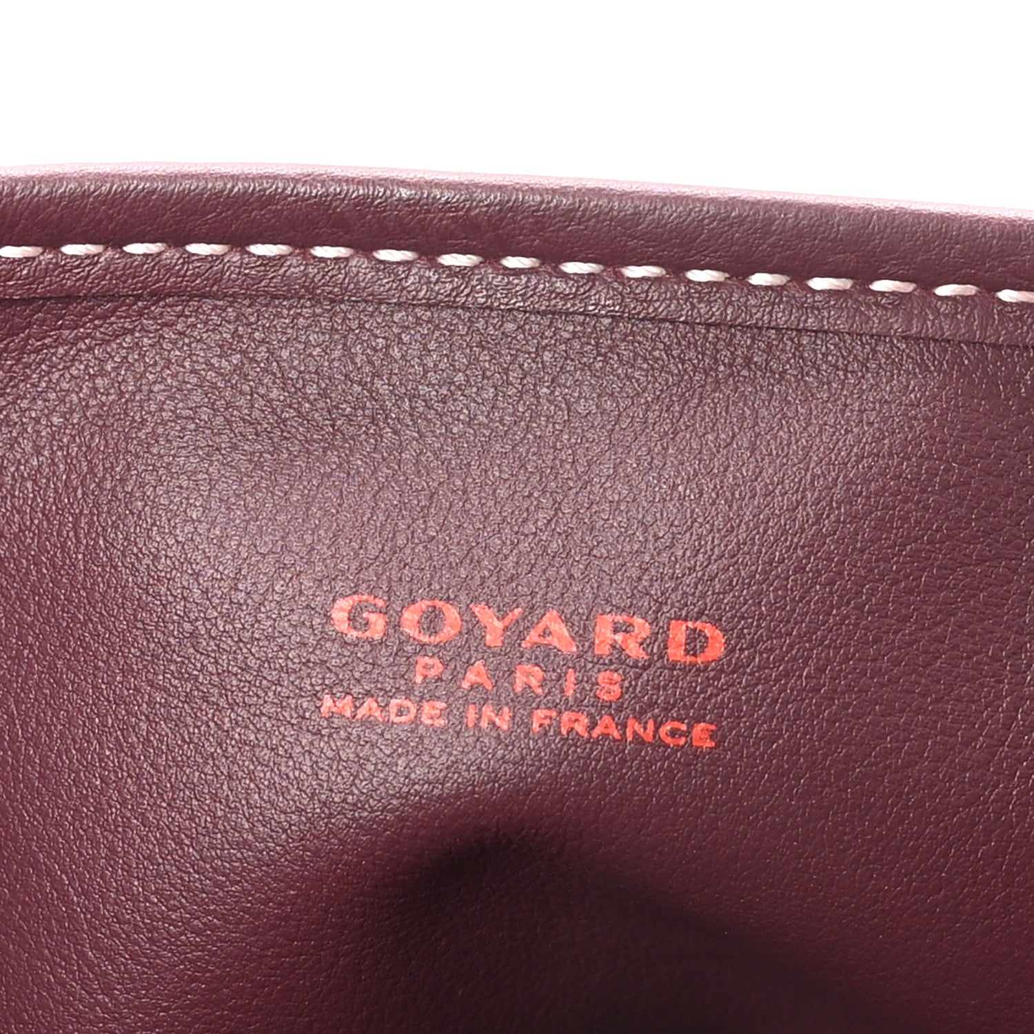 Goyard Goyardine Reversible Mini Anjou Burgundy 11 of 18