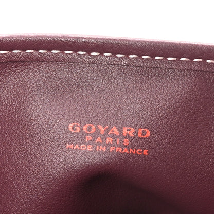 Goyard Goyardine Reversible Mini Anjou Burgundy 11 of 18